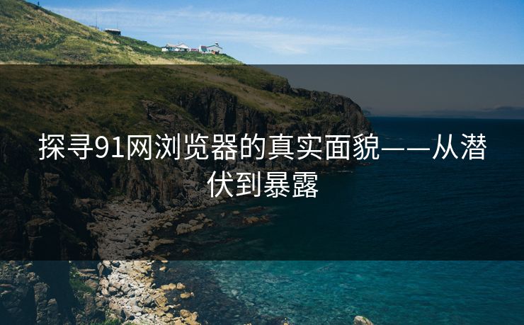 探寻91网浏览器的真实面貌——从潜伏到暴露
